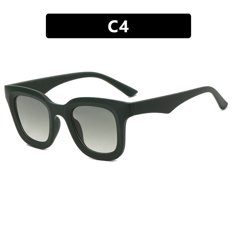 Wholesale PC Large Frame Square Concave Sunglasses